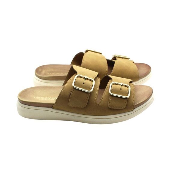 London Fog Womens brown Sandals - Picture 4 of 8